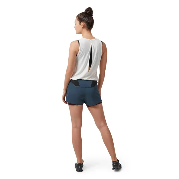 on Running Women's Running Shorts, Navy/Mulberry, Medium