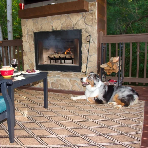 21 inch Super Heavy Duty Steel Fireplace Grate - Black