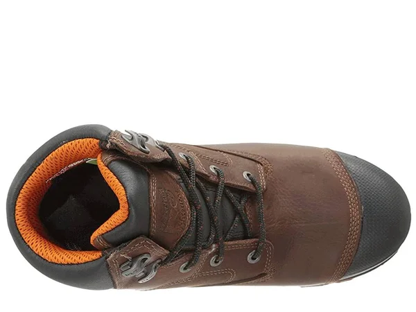 Timberland Pro Men's 6 in. Boondock Composite Toe Waterproof Insulated Work Boot, Brown