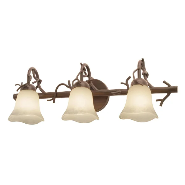 Kalco Vine 3 Light Bath, Bark - 3523BA-1305