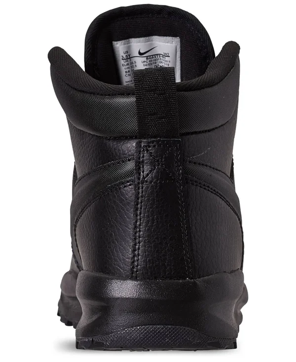 Nike Boys Manoa Grade-School Black 5.5