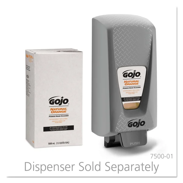 Gojo 7556 Natural Orange Pumice Hand Cleaner Refill Citrus