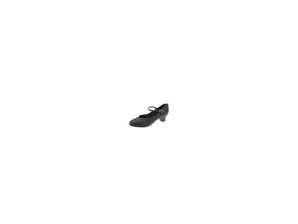 Capezio Jr. Footlight Character Shoe - Black