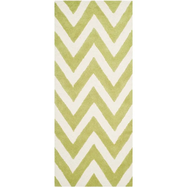 Safavieh Cambridge Light Green & Ivory 6& x 6& Square Rug