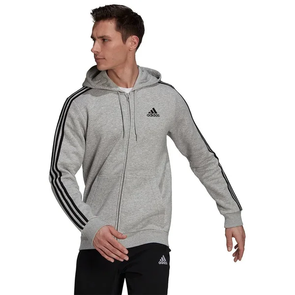 Adidas 3 Stripes Full Zip Sweatshirt M - Regular