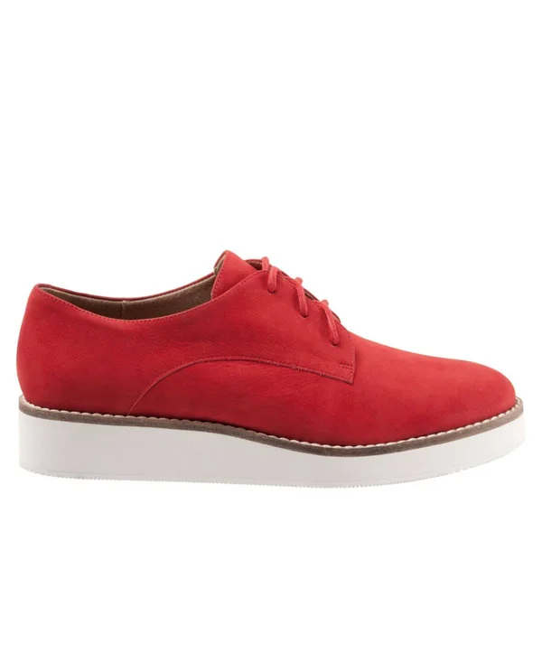 SoftWalk Women's Willis Oxford - Size: 10, Dark Grey Patent Leather