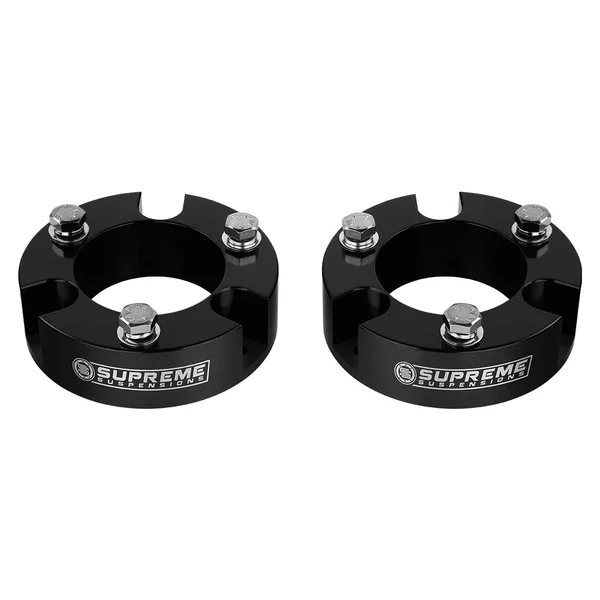 2009 Tacoma Supreme Suspensions 2-Inch Pro Billet Front Strut Spacer Leveling Kit