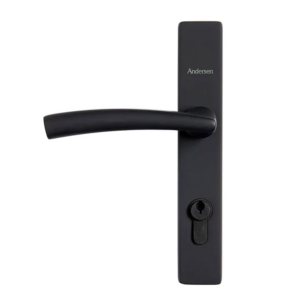 Andersen Matte Black Modern Handle Set 92890