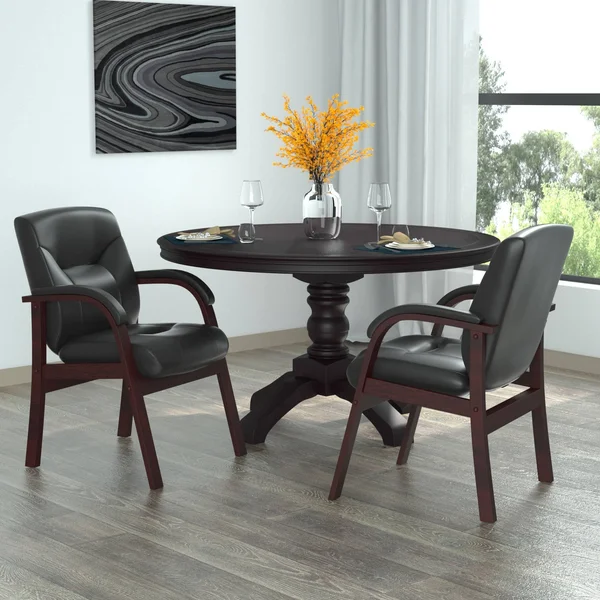 Boss Executive Leather Guest Chair [B8909]
