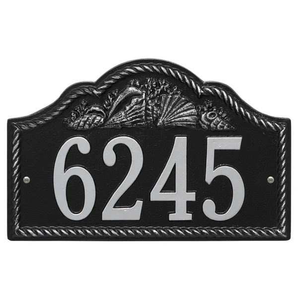 Personalized Lighthouse Vertical Plaque - Pewter Silver