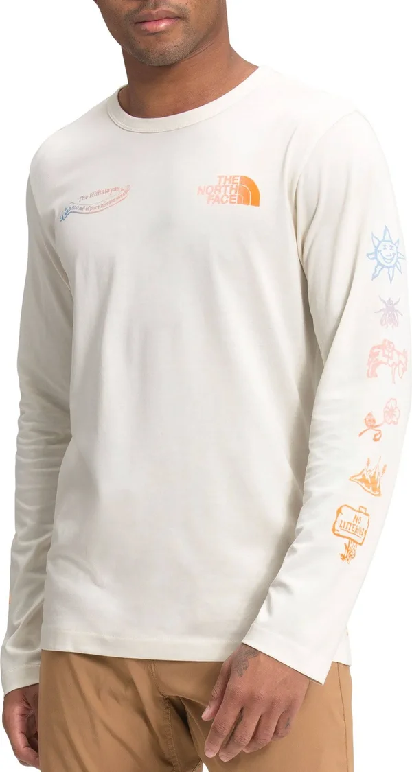 The North Face Long-Sleeve Himalayan Bottle Tee - S