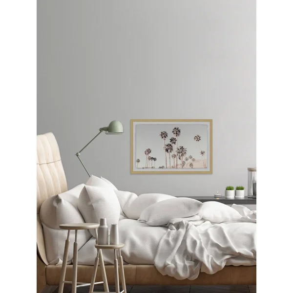 Palm Tree Overload Framed Painting Print
