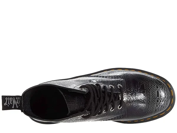 Dr Martens 1460 Arcadia Chain Emboss (Unisex) UK 9 Silver