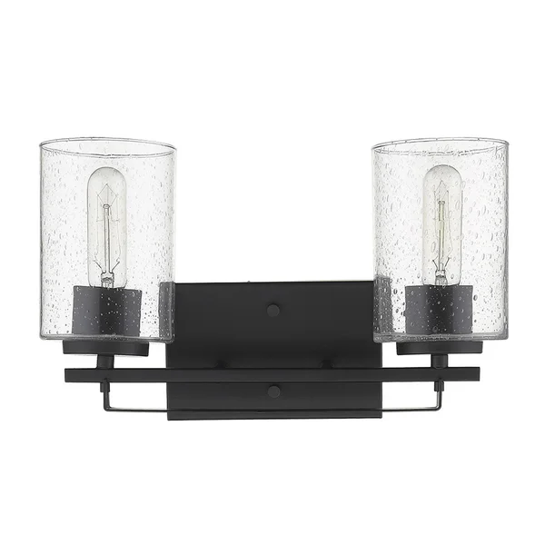 Acclaim Lighting IN41101BK Orella 2-Light Matte Black Sconce