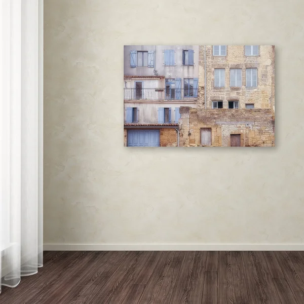 Trademark Fine Art 'Facade I' Canvas Art by Cora Niele