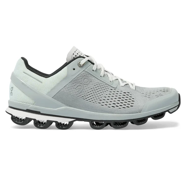 on Running Women's Cloudsurfer Glacier/Black - 11, M