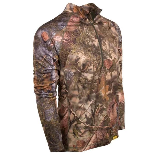 King&s Camo XKG Elevation 1/4 Zip -Men's XXL Dark Charcoal