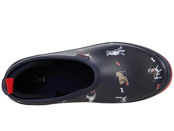 Joules Pop on Women's Boots Navy Dogs 1 : 5 B - Medium