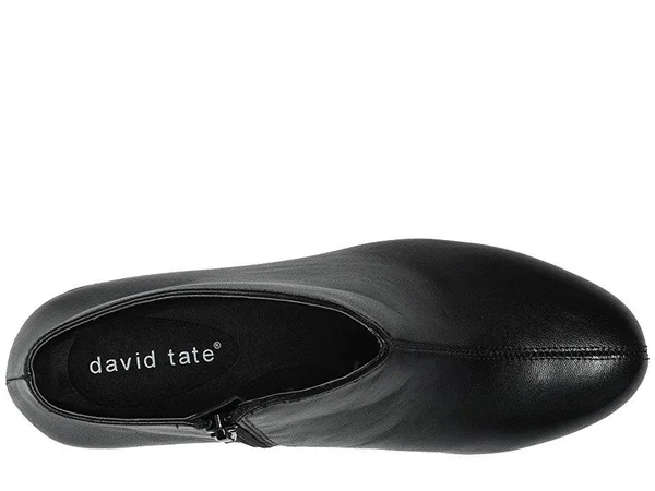 Women's David Tate Fame Ankle Bootie - Size: 12, Black
