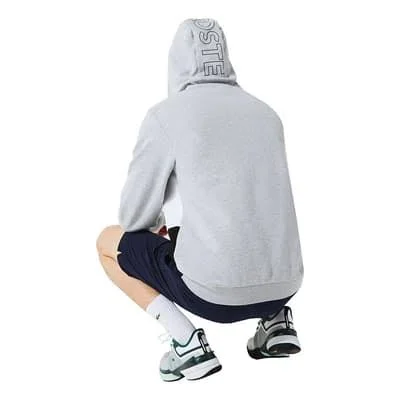 Lacoste Logo Hoodie Grey