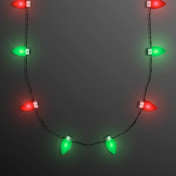 69 Pcs Christmas Light Necklace with 1x22 Bulbs