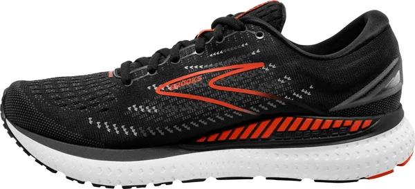 Brooks Glycerin 19 GTS Running Shoes Black Red - 44.5