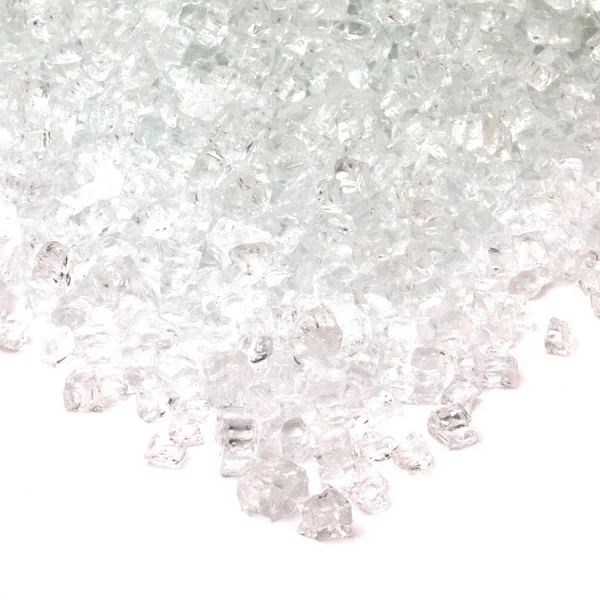Real Flame Ice Clear Fire Glass