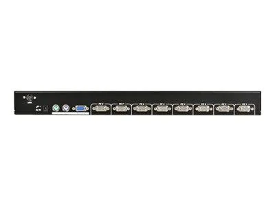 StarTech.com 1U RackMount USB PS/2 with OSD KVM Switch - 8 KVM Ports