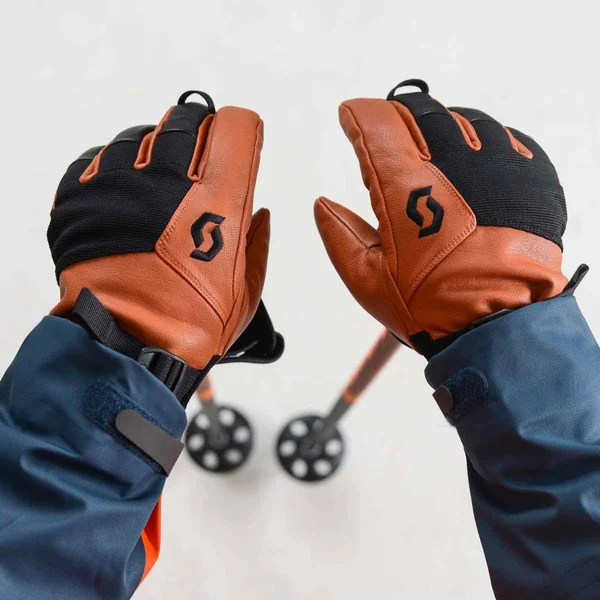 Scott Explorair Spring Glove Dark Grey, Burnt Orange S