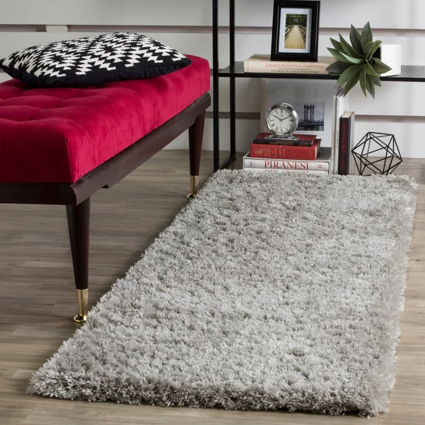 Safavieh Indie Shag SGI320G Mushroom 9& x 12& Area Rug