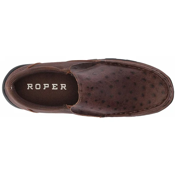Roper Mens Owen Casual Shoes Brown