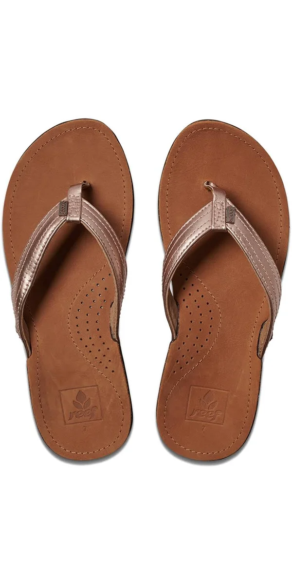 Reef Women's Miss J-Bay Sandal, Rose Gold, 11
