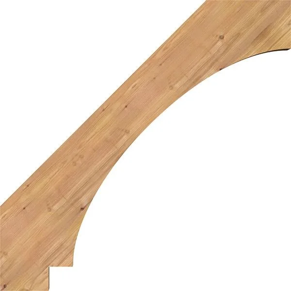 3 1/2x22W x 34x22D x 34x22H Imperial Smooth Brace, Western Red Cedar