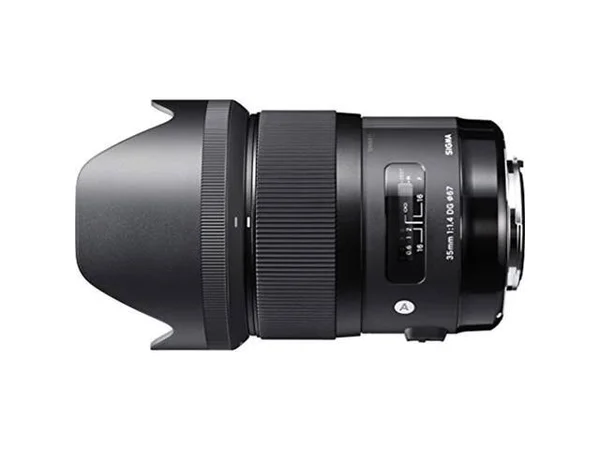 Sigma 340306 35mm F1.4 DG HSM Lens for Nikon (Black) - International Version