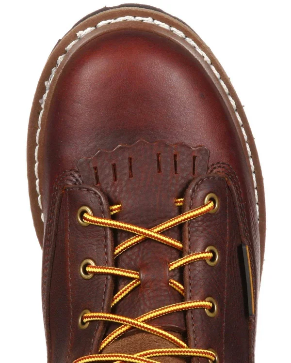 Men's Georgia Boot GBOT052 Waterproof Lace-to-Toe Work Boot, Brown
