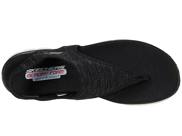 Skechers Women's Flex Appeal 2.0 - Spring Motion 2 Sandals - Black, 5.0