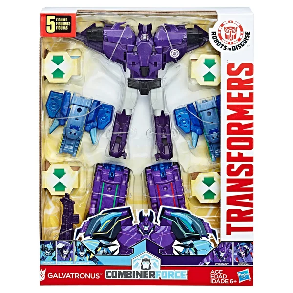 Transformers Robots in Disguise Combiner Force Galvatronus Team Combiner