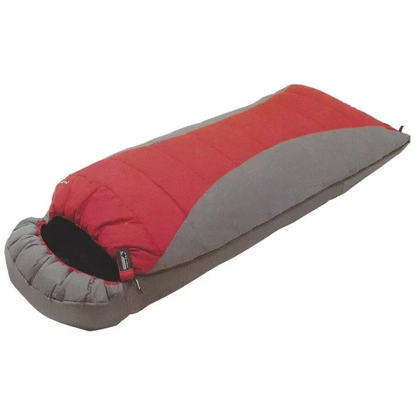 High Peak Outdoors Comfort Lite 20-Degree Red Extra Long Sleeping Bag, 34 x 89