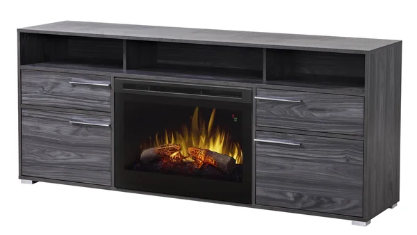 Dimplex Sander Media Console Electric Fireplace with Logs