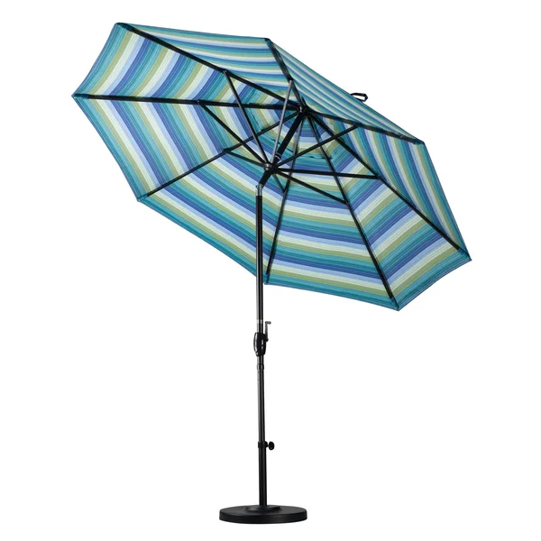 California Umbrella 9 ft. Fiberglass Tilt Pacifica Market Umbrella
