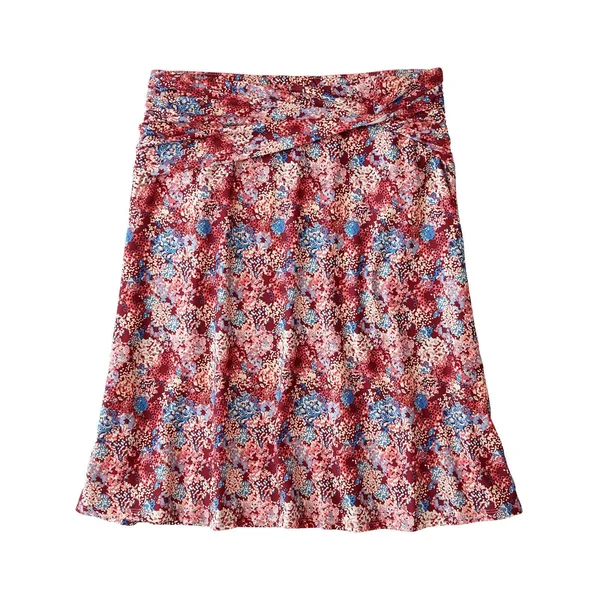 Patagonia Women's Seabrook Skirt, FURNAI Floral - Petra Pink, S