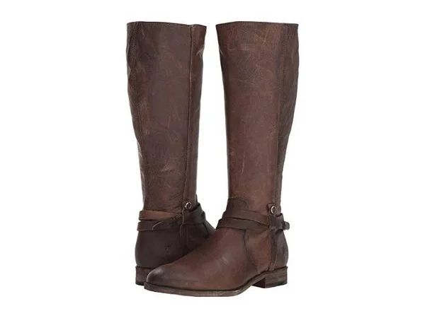 Frye, Melissa Belted Tall, 5.5 US, Stone