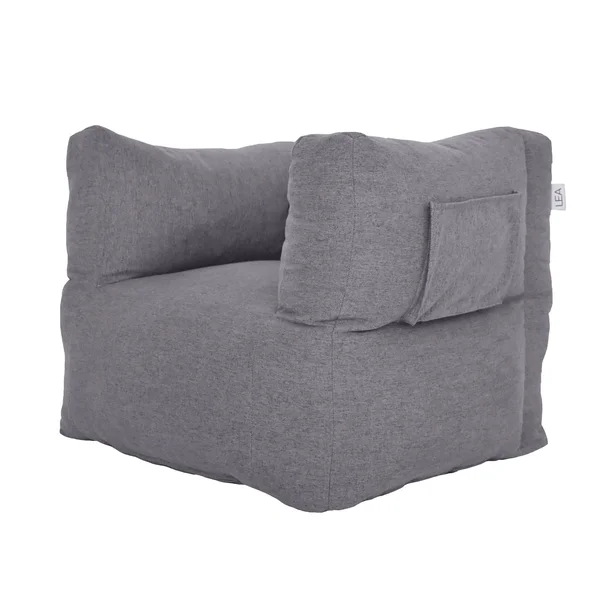 Lea Unlimited Ash Grey Cozy Nest Chair, Gray