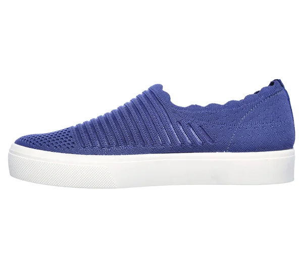Skechers Women's Poppy Breezy Street Slip-On Sneaker - Blue