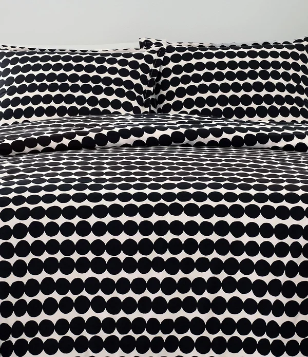 Marimekko Rasymatto Comforter Set, Twin - Black