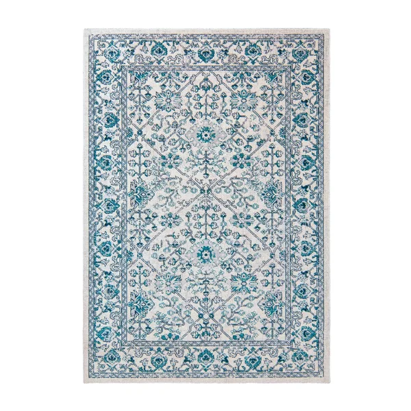 8&9x22 x 13& Vinca Gaven Outdoor Rug Blue - Avenue33