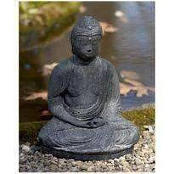 Campania International Alpine Stone Buddha Statue
