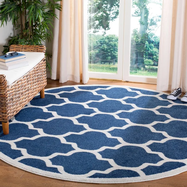 Safavieh Amherst Light Grey & Beige 5& x 8& Rug