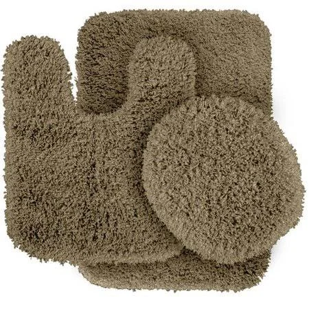 Wildon Home Breonna Bath Rug Color: Taupe