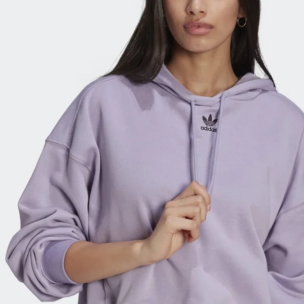 Adidas Women's Adicolor Essentials Hoodie, Medium, Hope